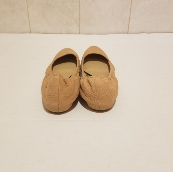 H by Halston Snake Embossed Leather Slip On Flat - Picture 4 of 6